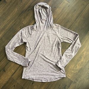Nike Hooded Dri Fit Running Long Sleeve Top